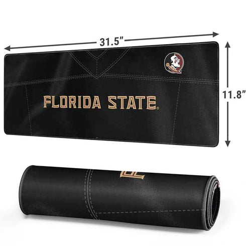 Florida State University Black Jersey Gaming Mouse Pad